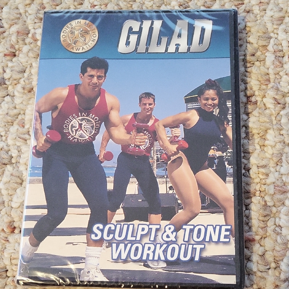 Brand New Gilad Sculpt & Tone Workout DVD